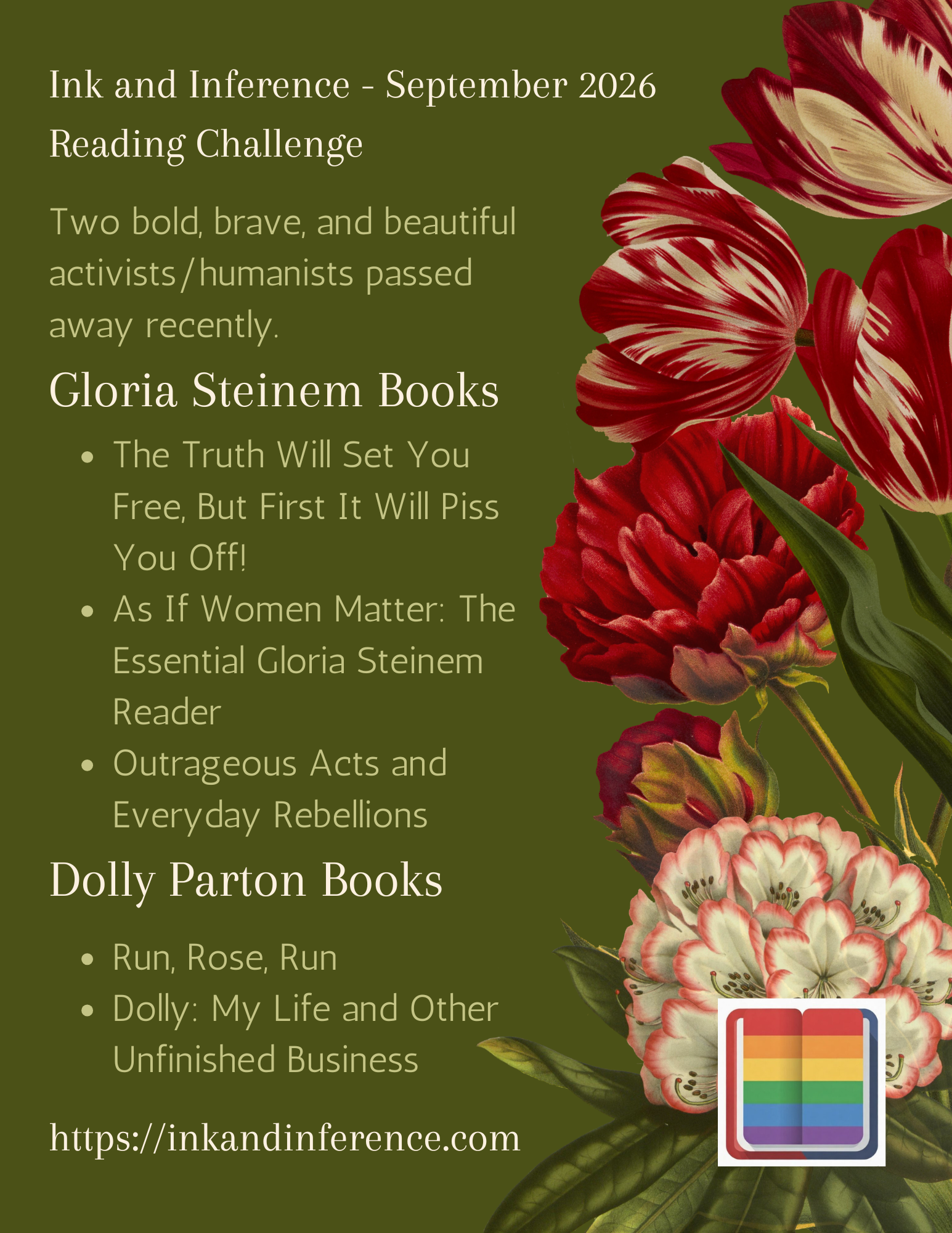 September 2026 Reading Challenge by Ink and Inference